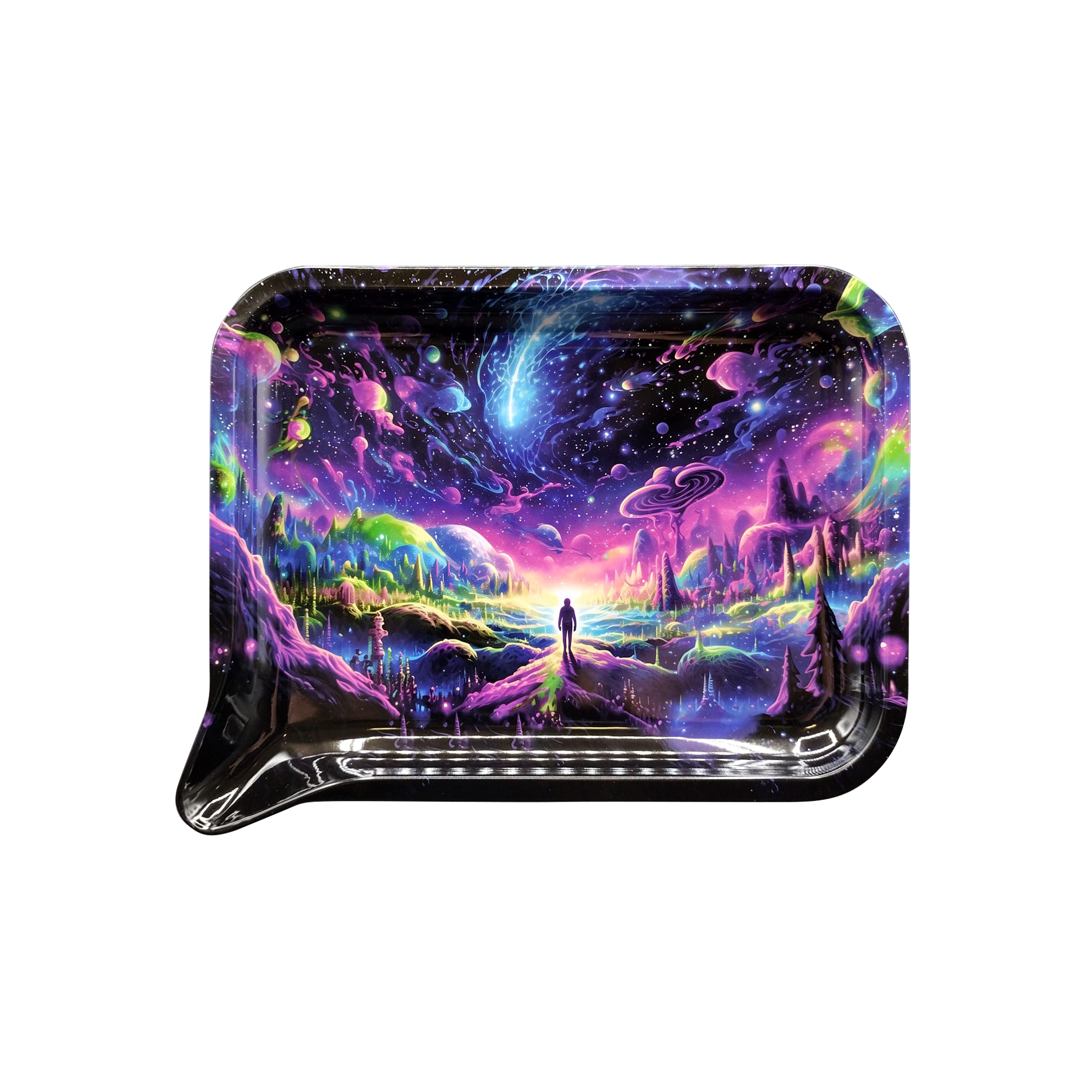 Rolling Tray with Funnel