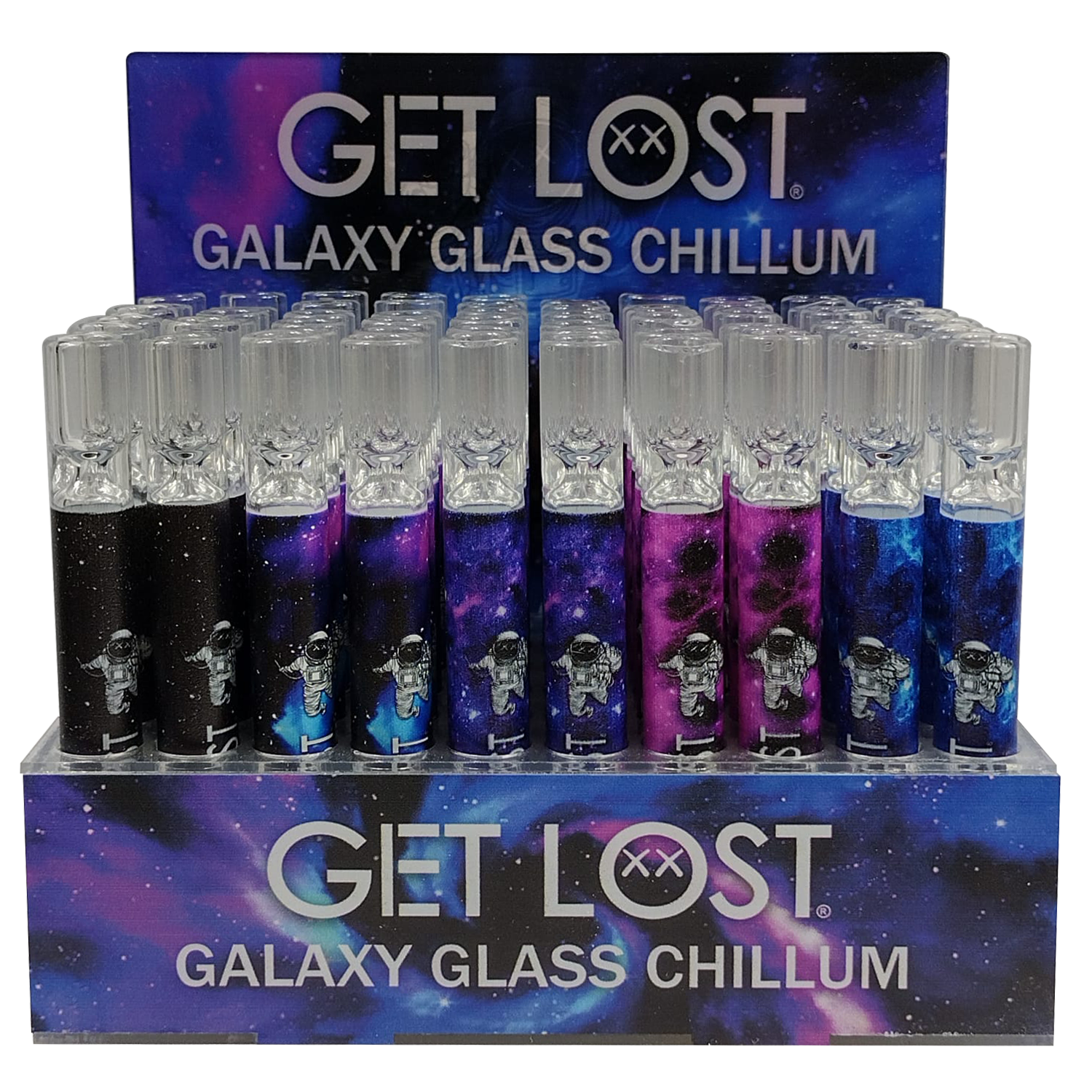 Galaxy Glass Chillum