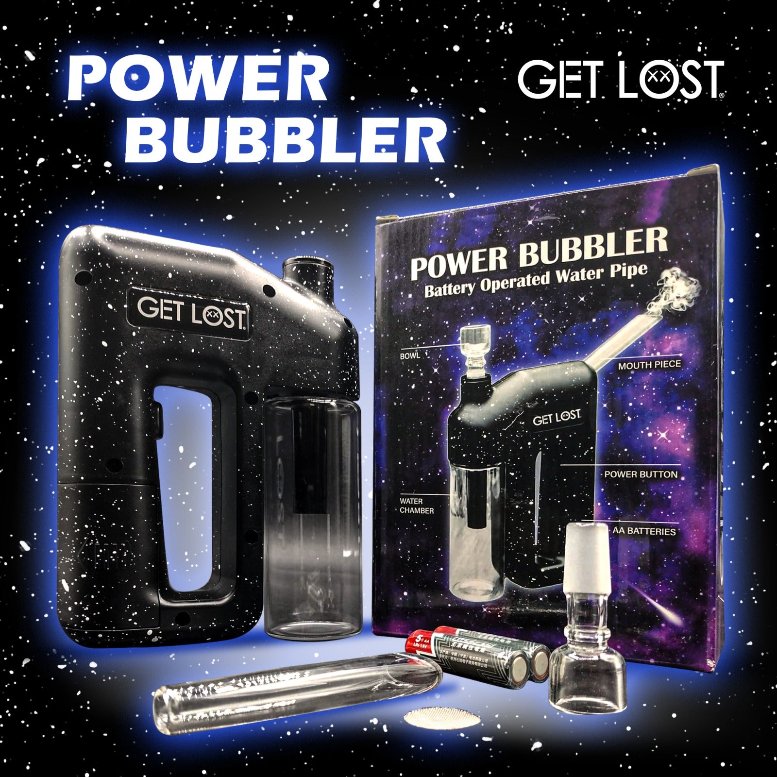 Power Bubbler Water Pipe