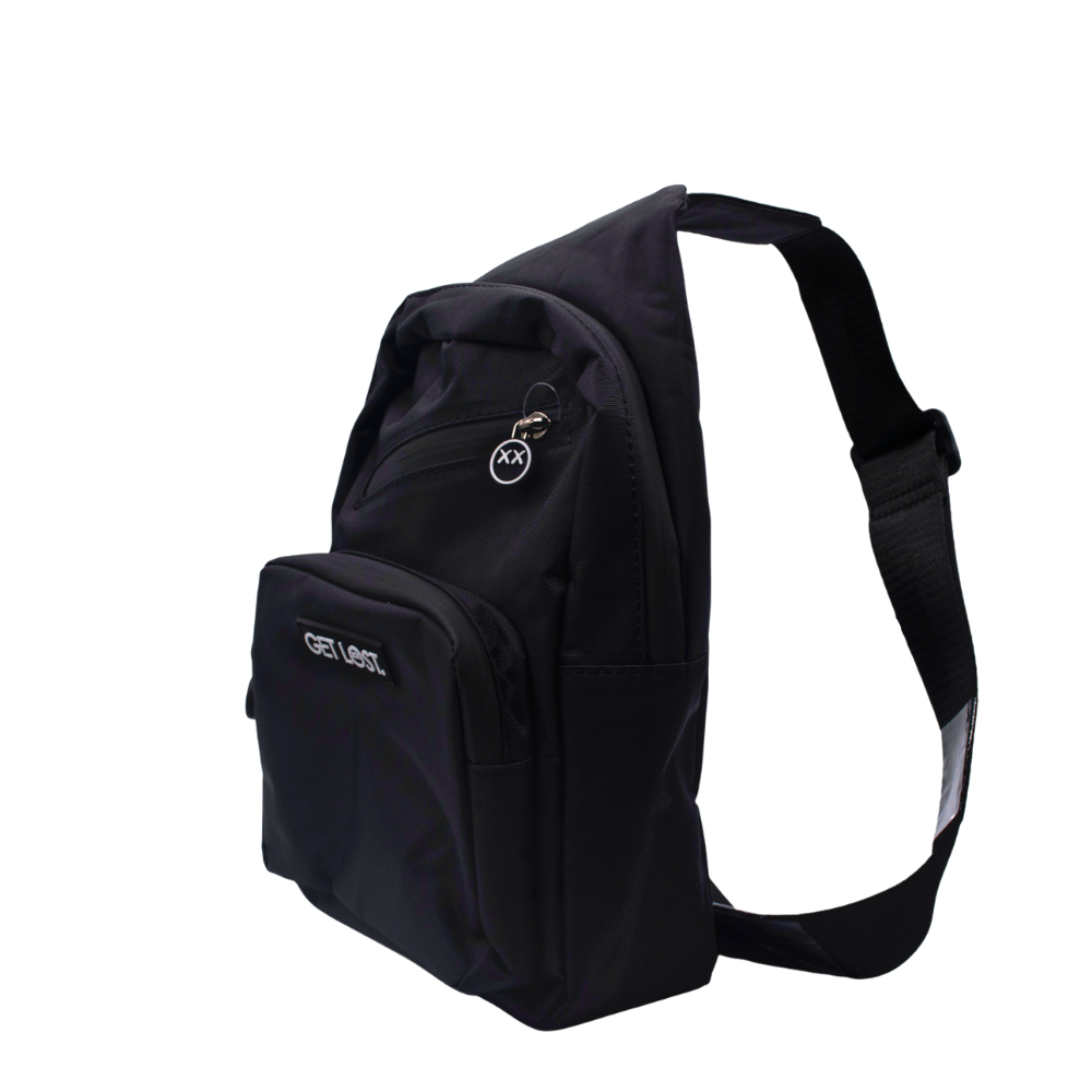 Smell-Proof Premium Shoulder Bag by GET LOST - Black