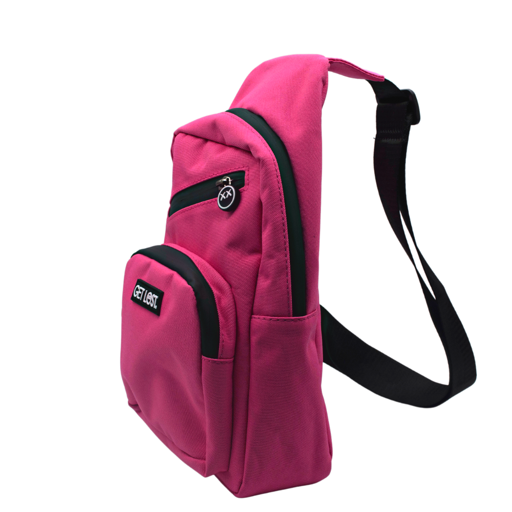 Get Lost Smell-Proof Premium Shoulder Bag (Pink)