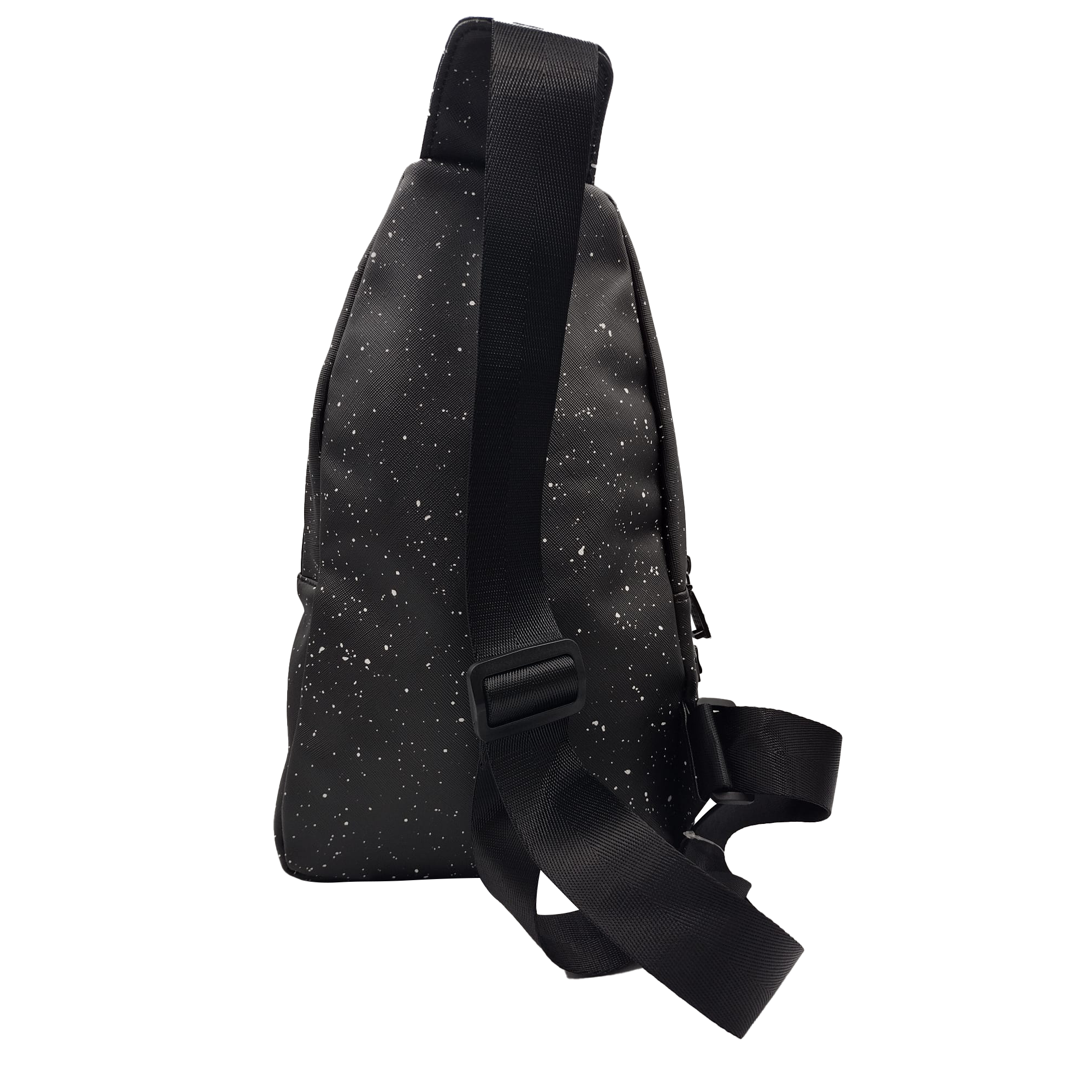 Get Lost - Premium Saffiano Leather Shoulder Bag (Galactic Pink Hair Girl)