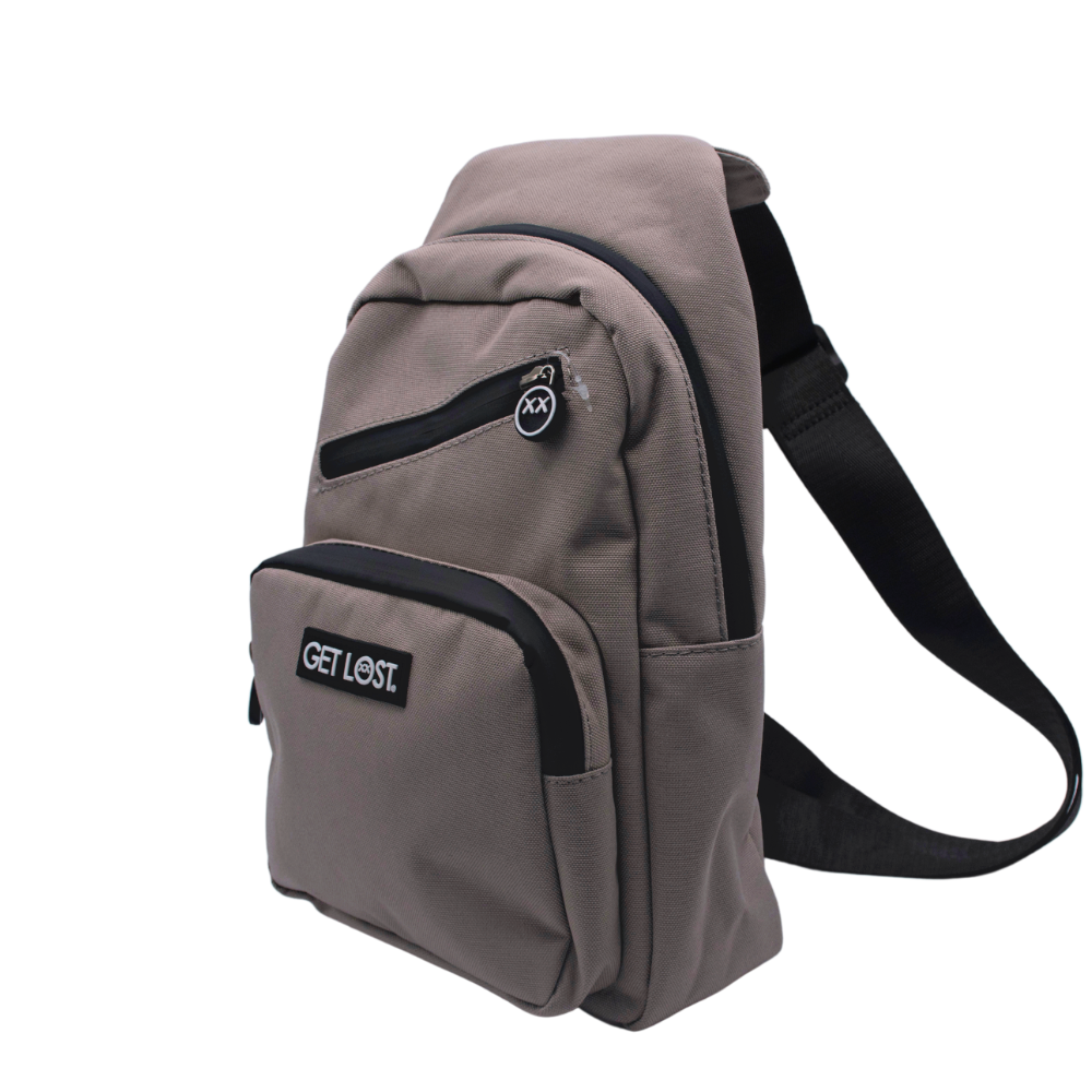 Smell-Proof Premium Shoulder Bag by GET LOST - Gray