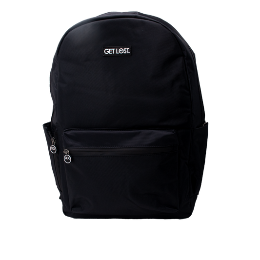 Smell-Proof Premium Backpack by GET LOST (BLACK)