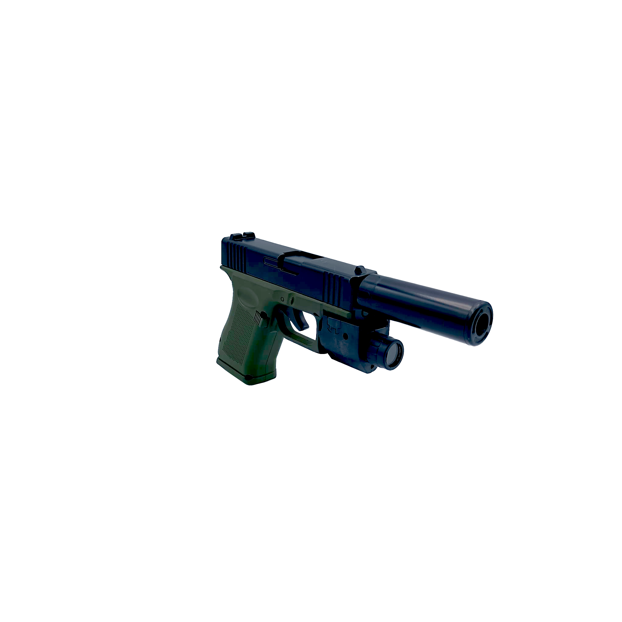 GTG-GRN-002 Get Lost Gun Torch Lighter (Green-Black)