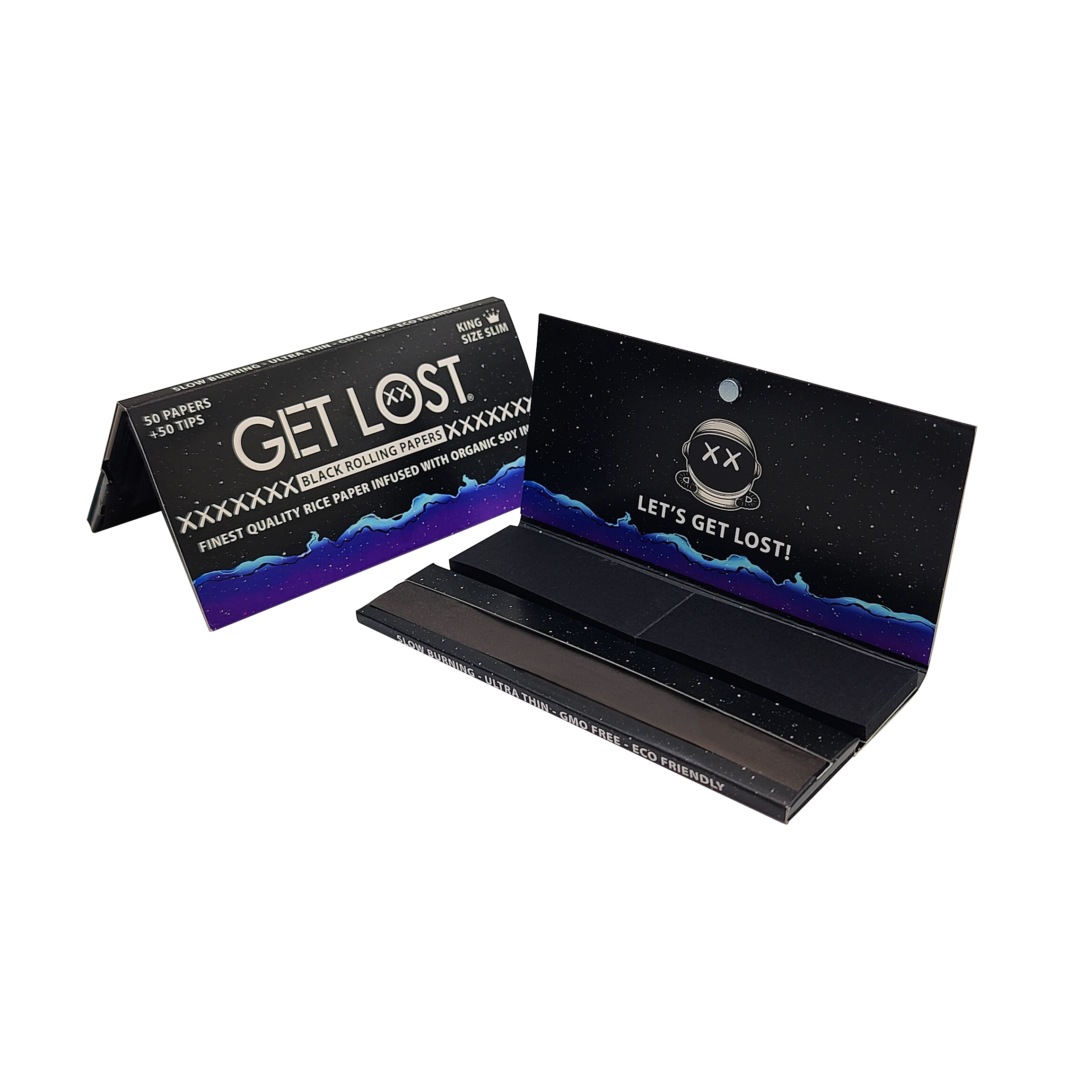 Rolling Paper Booklet + Tips King Size l 10 PACK