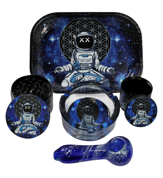 HAND PIPE GIFT SET 5 IN 1 ASTRONAUT