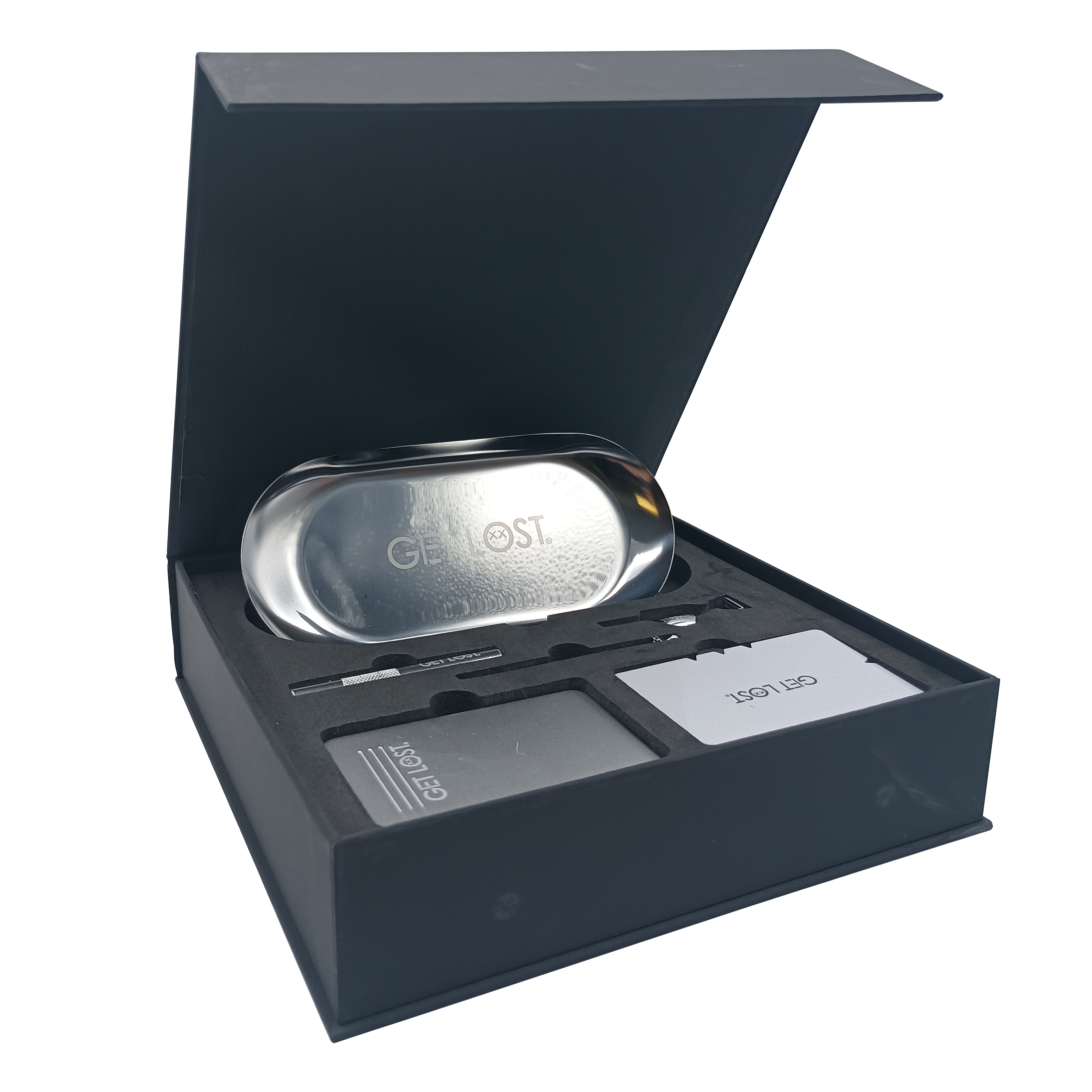 Premium Snuff Set (Silver)