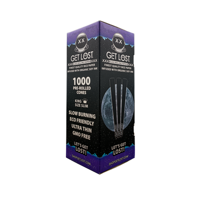 1000 PRE-ROLL CONES - KING SIZE SLIM