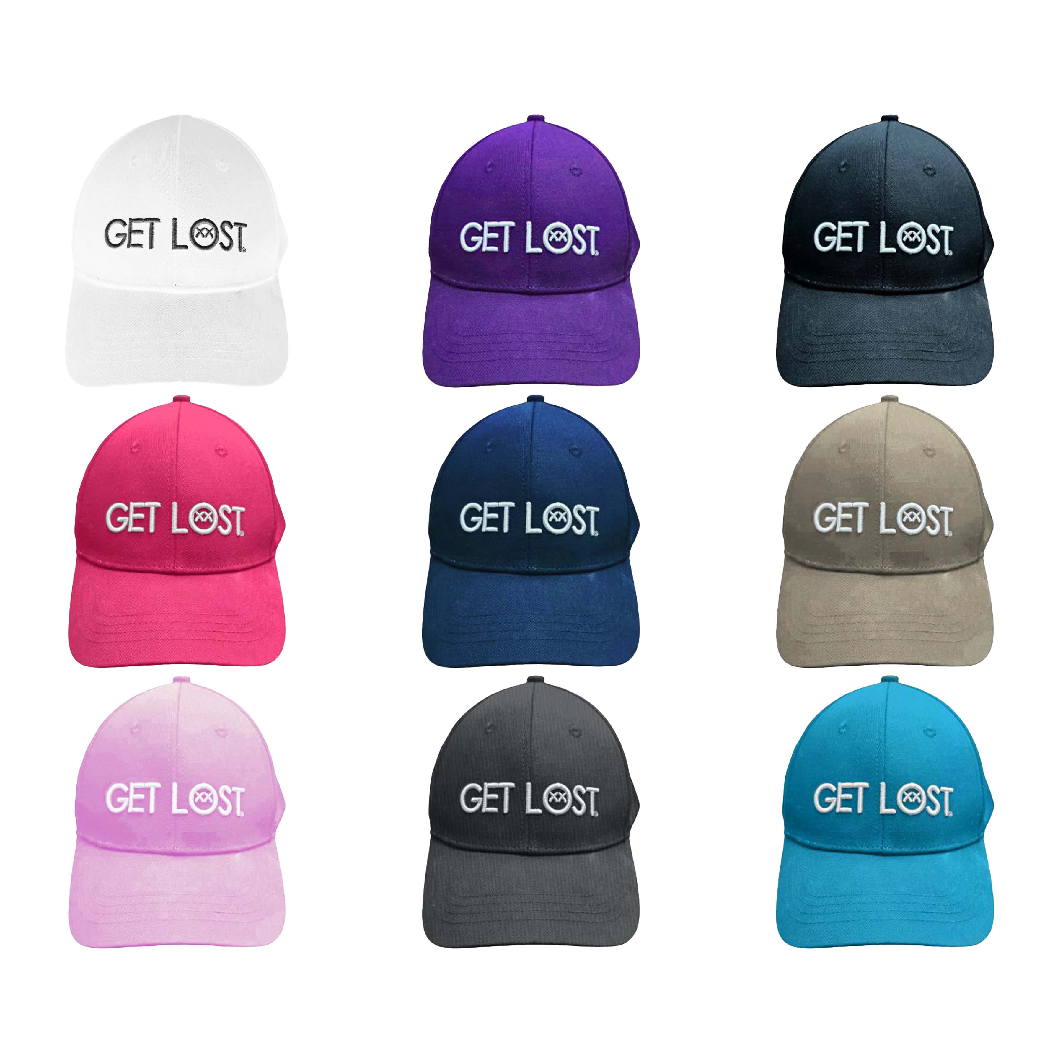 Get Lost Hidden Pocket Cap – Streetwear Hat with Discreet Storage Hat