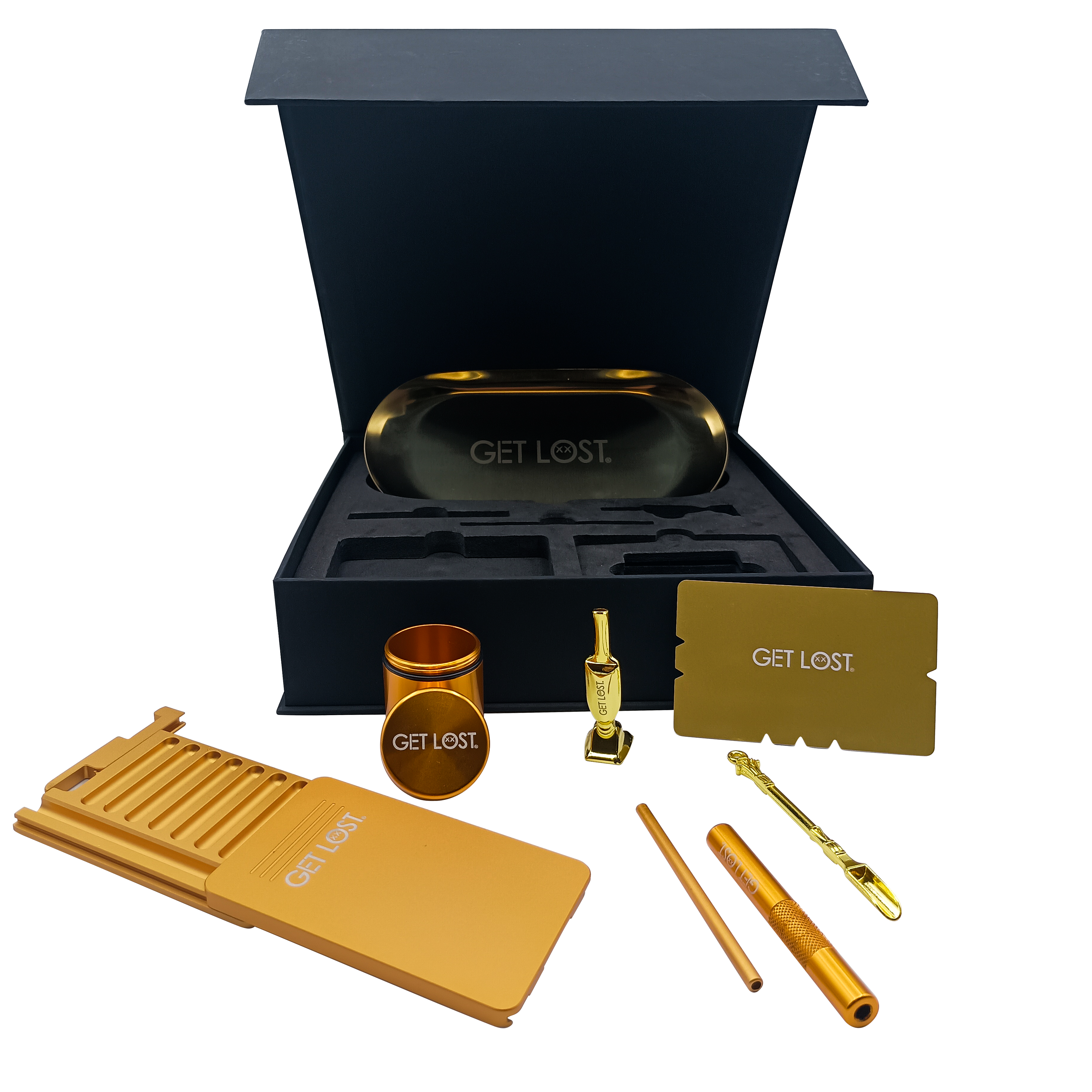 Get Lost Premium Snuff Set (Gold)