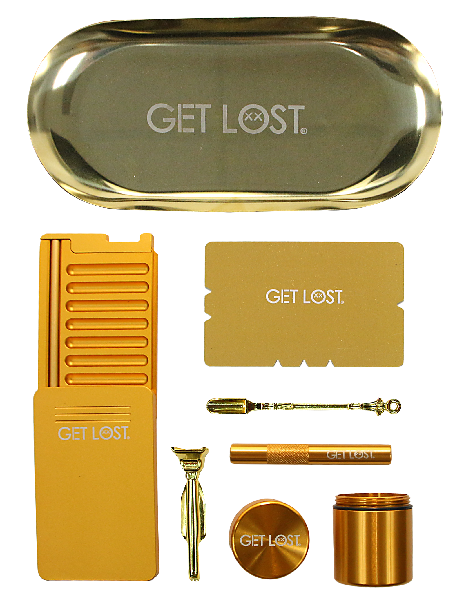 Get Lost Premium Snuff Set (Gold)