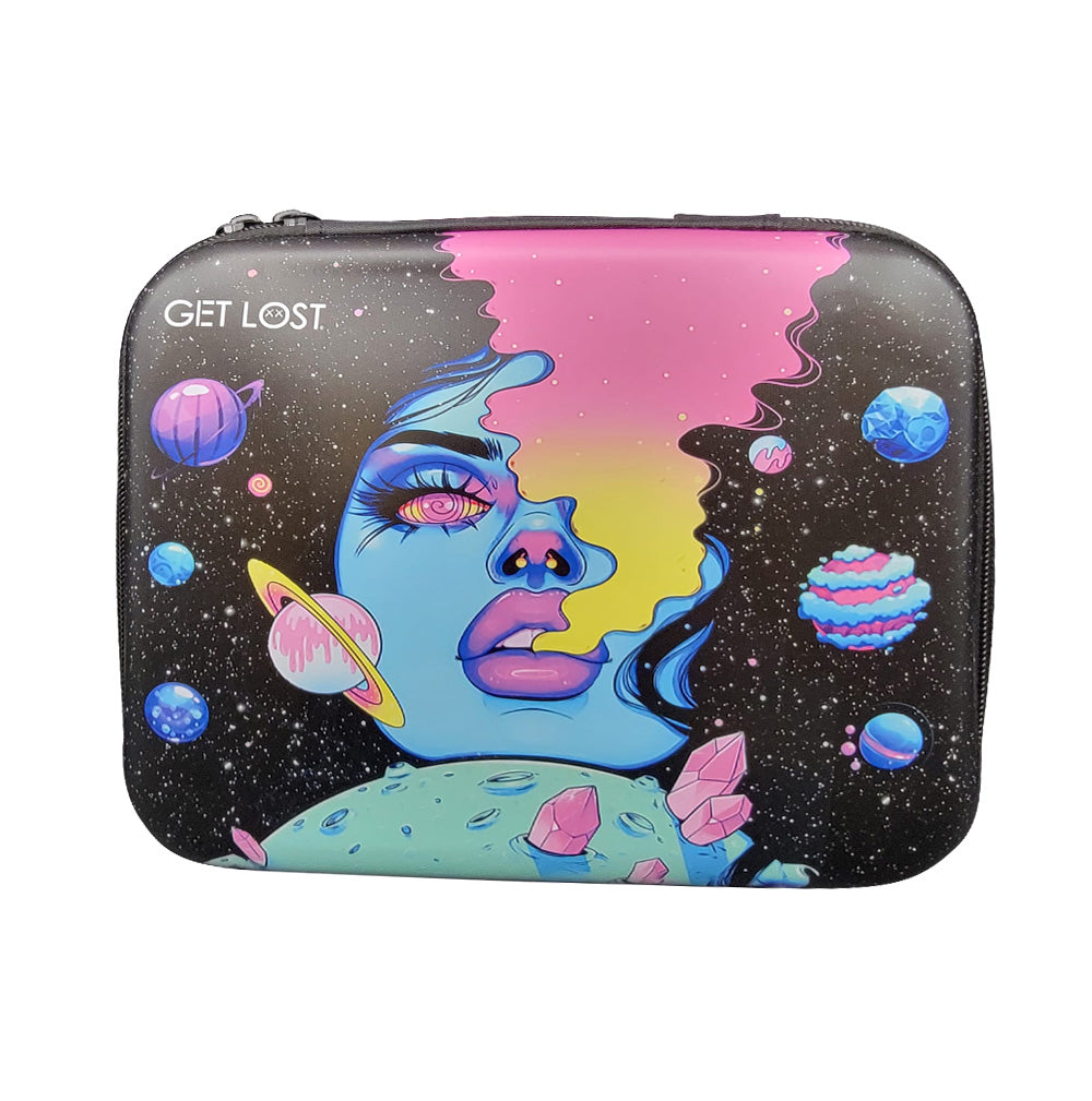 Get Lost Juice Box Gift Set 7 In 1 (Galaxy Blue Girl Smoking)