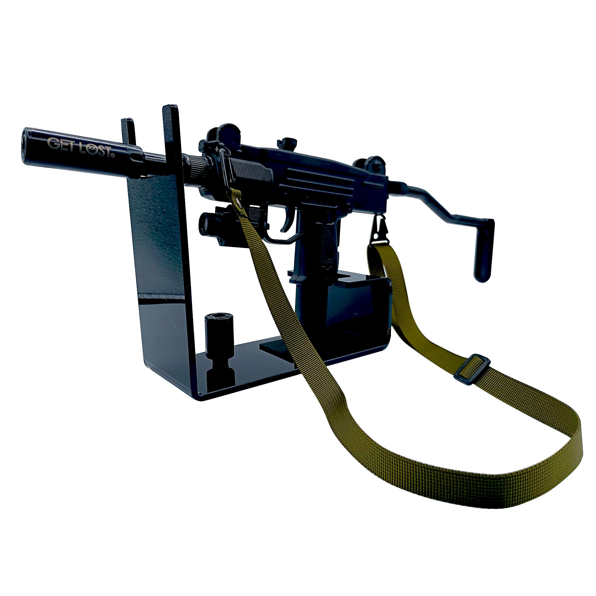 Get Lost Windproof Jet Torch Lighter – Refillable & Adjustable Flame (Fuel Not Included)