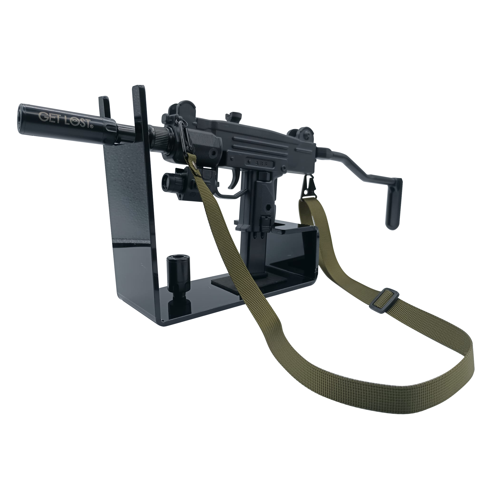 Get Lost Uzi Torch Lighter (Black)