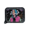 Small 3D Rolling Tray With Magnetic Lid Cover (Galactic Evil Girl)